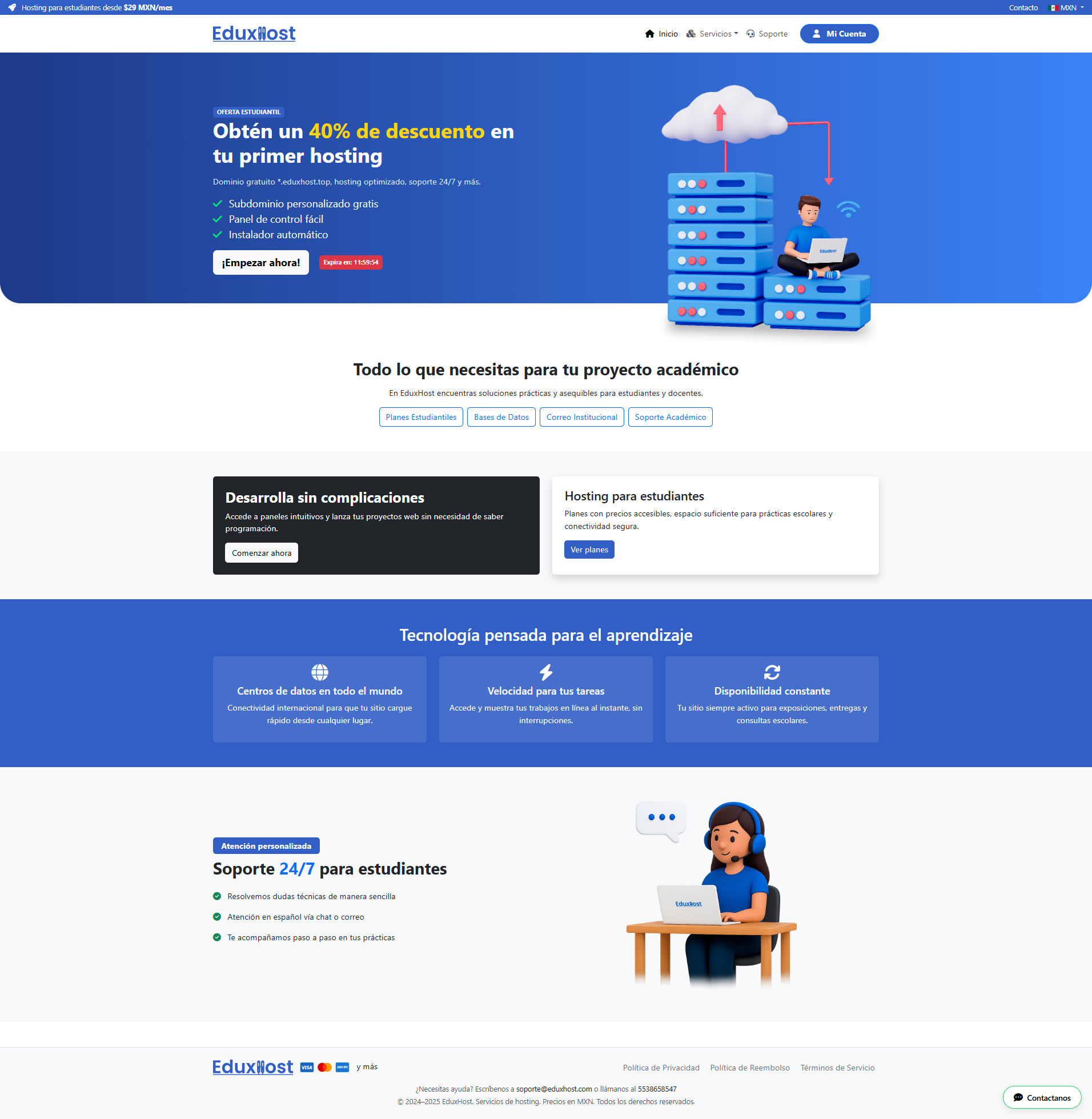 EduxHost Web